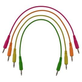 Pig Hog PP4X10 Synth Patch Cable 4 Pack 10in