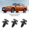 ECSiNG 10pcs Gray Plastic Parcel Shelf Clips Early End Car