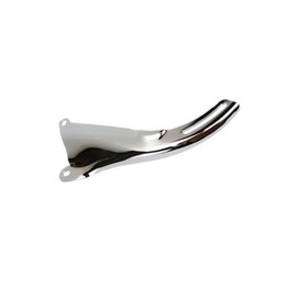 Pirate Mfg Chrome Steel SWP Drivers Side Top Alternator Bracket, Compatible with Chevy 1965-68 SBC 283-350