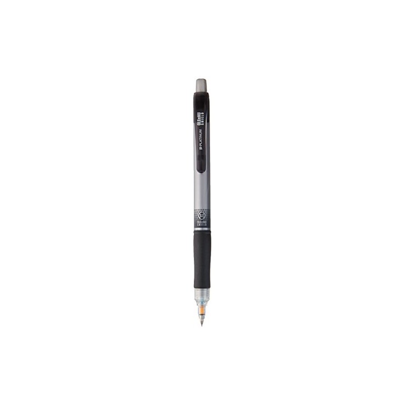 Platinum Mechanical Pencil Oleenu Shield, 0.5mm, Silver (MOLS-200-#9)