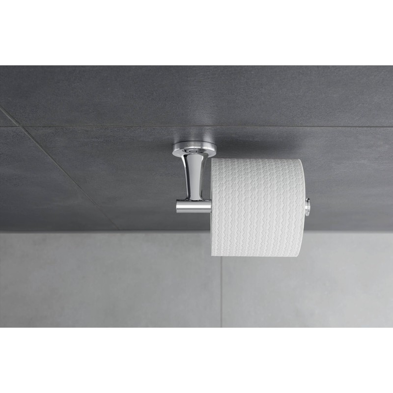 Duravit Starck T Wall Mounted Single Roll Holder Chrome