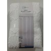 Mainstays Fabric Shower Curtain White Shells 72 x 72 New