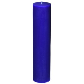 2 x 9 Blue Pillar Candle