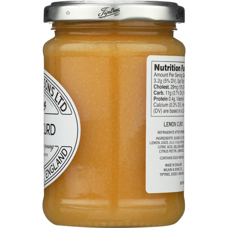 Tiptree Lemon Curd by Wilkin and Sons 312g (Pack of