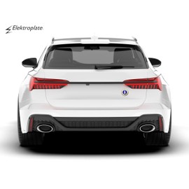 Elektroplate US Air Force Military All Metal Emblem Car Size| Car Fit at 3" | Weatherproof