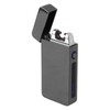 Electric Dual Arc Lighter Rechargeable Windproof Flameless 220mAh Aluminium Alloy