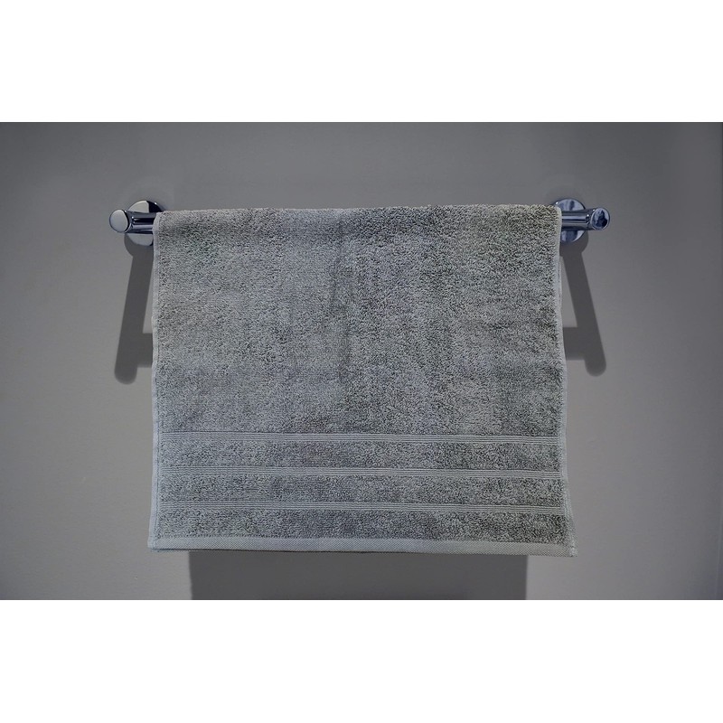 Premium Cotton - Grey Hand Towels 100% Soft Ring Spun