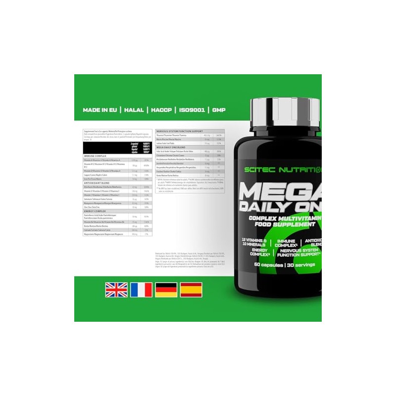 SciTec Mega Daily One - 120 caps