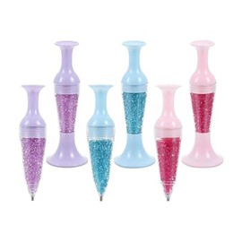 6pcs Diamond Painting Tools Pens, Diamond Painting Pen, Diamond Art Pens, Diamond Art Accessories Pens Kits, Diamond Dotting Tool for Nail Art Crafts Making, DIY Diamond Painting Pens