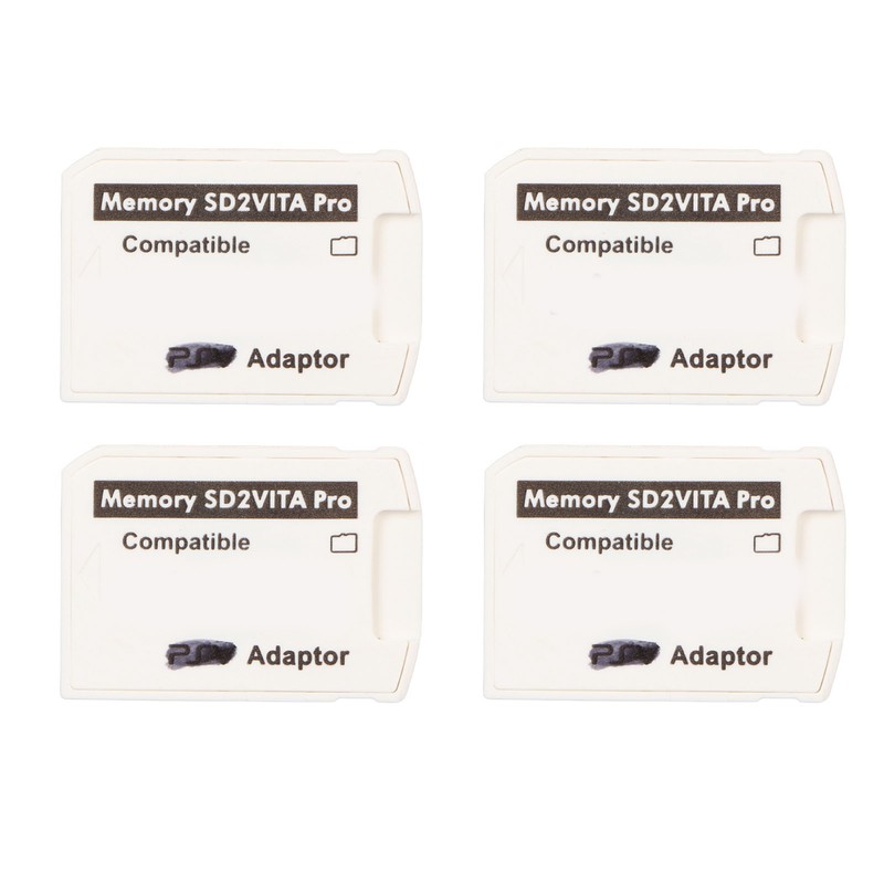 4pcs SD2Vita 5.0 Memory Card Adapter Professional Standard SD2Vita Memory
