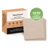 Ibambo Bamboo Cocktail Napkins - 50 Pack, 2-Ply, Ecofriendly Beverage