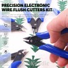 Keadic 12Pcs 5" Wire Cutters with Internal Spring and Soft
