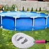 Inflatable Swimming Pool Foot Bath Foldable Foot Soaking Bath Basin