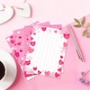 60 Sheets Valentine's Day Stationery Paper 8.5 X 11 Inch,