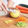 Lemon Zester Peeler, 2-in-1 Stainless Steel Professional Peeling Tool for