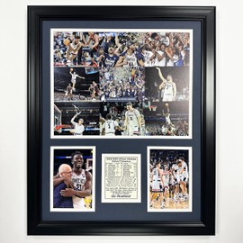 UConn Men's Basketball | 2022-2023 National Champions | Framed Photo Collage | 2 Sizes (Mosaic, 18"x22")