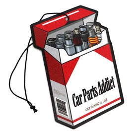 VmG-Store 2er Set Tuning Lufterfrischer Duftbaum frs Auto Air Freshener Design Duft Anh?nger (2x Car Parts Addict)