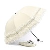 Vintage Lace Parasol – Foldable Gothic Lolita Umbrella, Anti-UV Sun