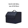 Foldable PU Leather Car Trunk Organizer with Lid, Large Capacity