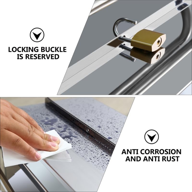 Box Stainless Steel Tool Box Tools Storage Suitcase Tools Suitcase