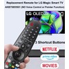 Replacement Remote for LG Smart TV Magic Remote, for LG