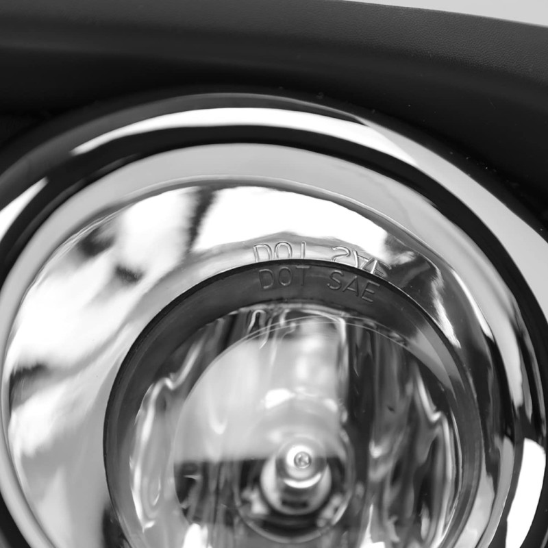 Spec-D Tuning Clear Lens Fog Lights + H11 Bulbs +