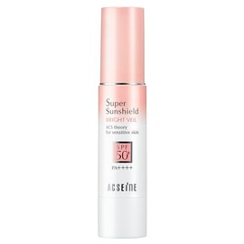 ACSEINE Super Sun Shield Bright Veil SPF 50+ PA++++ (Sunscreen Base Cream) 01 (Pink Beige)