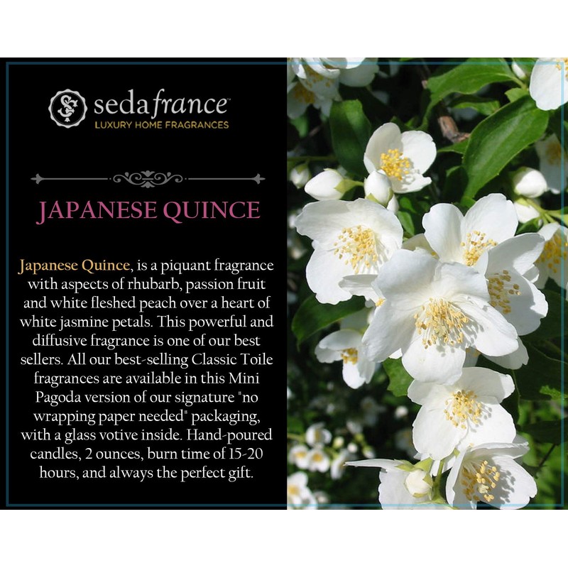 Seda France - Japanese Quince Candle