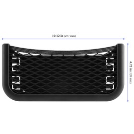 YUENPUN 2 PCS 3 IN 1 Car Storage Organizer Pocket Net, Small Campervan Storage Nets, Framed Stretch Elasticated Storage Nets for Van, Caravan Mesh Net Storage Holder for Boat Truck Car