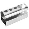 304 Stainless Steel Toothbrush Toothpaste Holding Stand Storage Bracket for