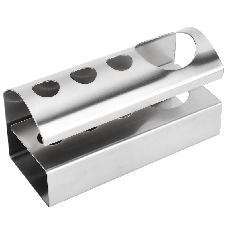 304 Stainless Steel Toothbrush Toothpaste Holding Stand Storage Bracket for