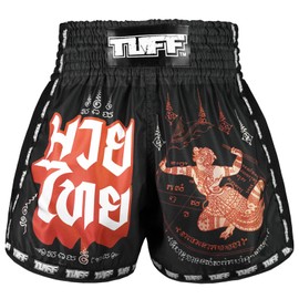 TUFF Sport MSC102 Hanuman Flying Muay Thai Shorts Large