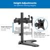 Mount-It! Dual Monitor Stand for Desk, Free Standing Monitor Stands