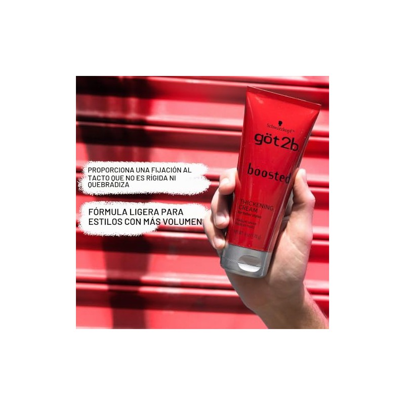 Got2b Boosted Thickening Cream, 6 oz
