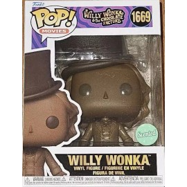 Funko RARE WILLY WONKA #1669 SCENTED FUNKO POP CHOCOLATE BAR FACTORY MAN CAVE GIFT