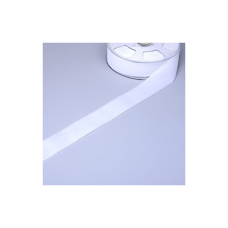 Velvet Ribbon – White – 36 mm – 10 m