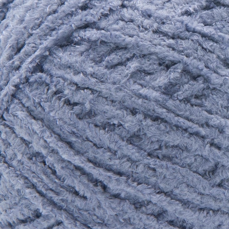 Lion Brand Yarn Chenille Appeal Yarn, Blue Granite