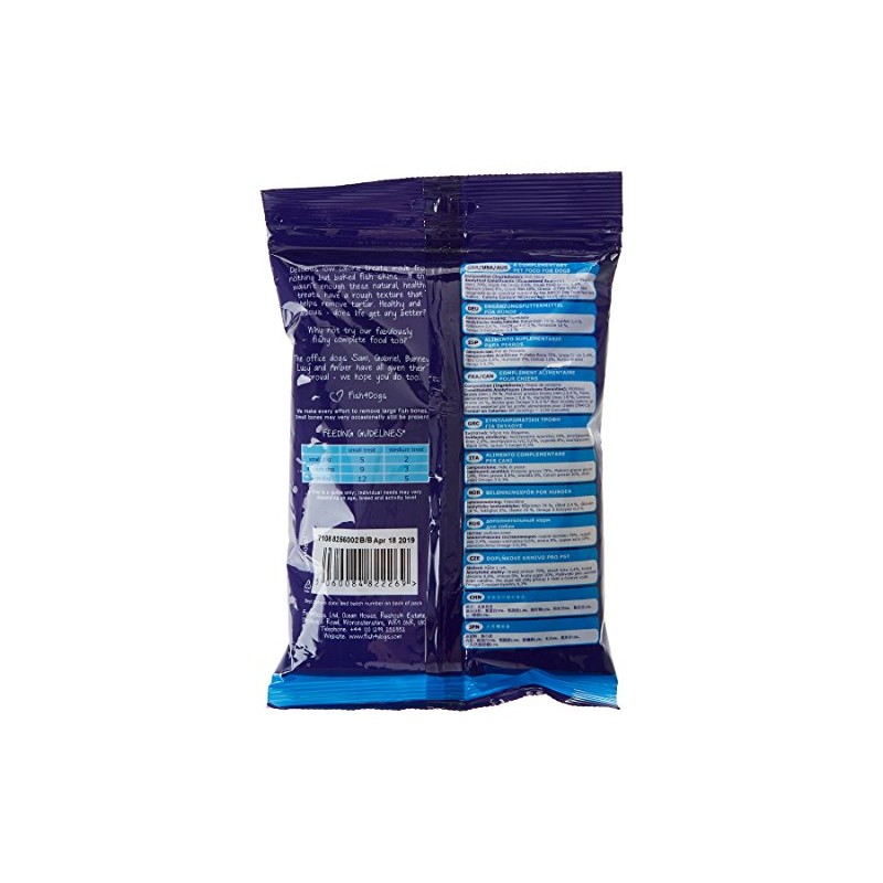 Fish 4 Dogs Sea Jerky Skinny Strips, 100 g, Pack