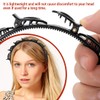 GXGM Pack of 4 Hair Bands with Clips Hair Twister