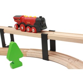 Locorico - 4 Wooden Train Bridge Stacks (2 Tiers)