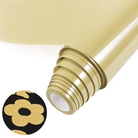 NANAPLUMS Plotter Film Textile, New 3D Puff Vinyl - 30.5 x 100 cm Puff HTV Vinyl Roll for T-Shirts, 3D Puff Heat Transfer Vinyl, Easy to Cut, Weed and Transfer, Beige