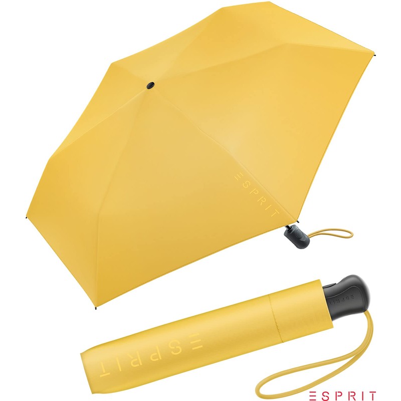 ESPRIT Easymatic Slimline Pocket Umbrella Open/Close Automatic FJ 2022, Mimosa,