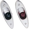 Pactrade Marine Boat Navigational Side Bow Tear Drop Lights Stainless
