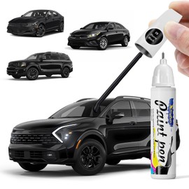XTryfun EB Ebony Black Touch Up Paint Compatible with Kia, DIY Car Paint Scratch Repair, Automotive Paints, Quick & Easy Fix Scratch Repair for Forte/Sportage/Sorento/Soul/EV6/EV9/Niro/Rio/Optima