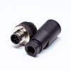 Elecbee Pack of 2 M12 5-Pin Aviation Plug, A Code