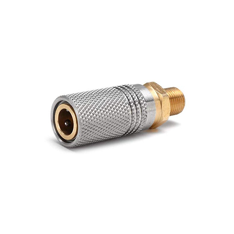 Sknrlko Metal Extended PCP Air Charging Quick Release Adapter Socket