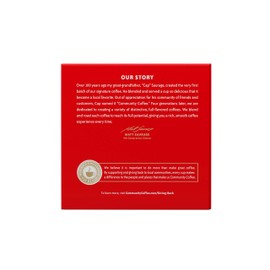 Community Coffee Café Special Medium-Dark Roast Decaf Single Serve K-Cup Compatible Coffee Pods, 18 Count