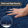 SPXTEX Bathroom Rug Mat - Ultra Soft Absorbent Fluffy Chenille
