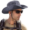 Mens Sun Hat UPF 50+ Waterproof Breathable Wide Brim Bucket