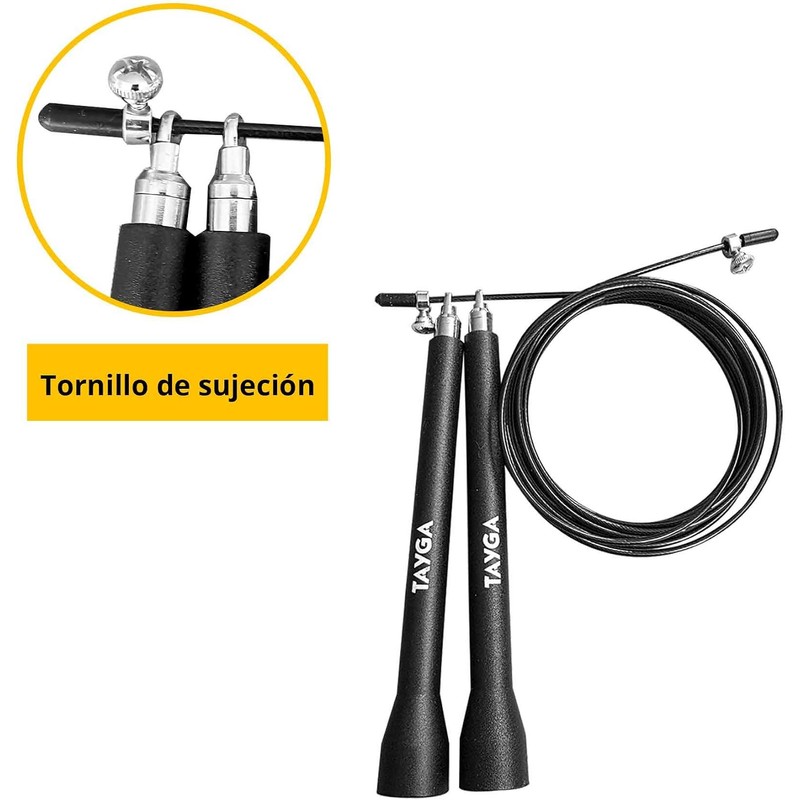 Tayga cuerda para saltar alta velocidad entrenamiento box